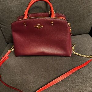 Genuine Coach handbag. Great details. Excellent condition. Used 1x.